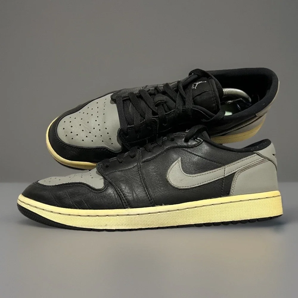 Nike Air Jordan 1 Golf Shadow Low Mens Black Sneaker Shoes DD9315-001 Size 11